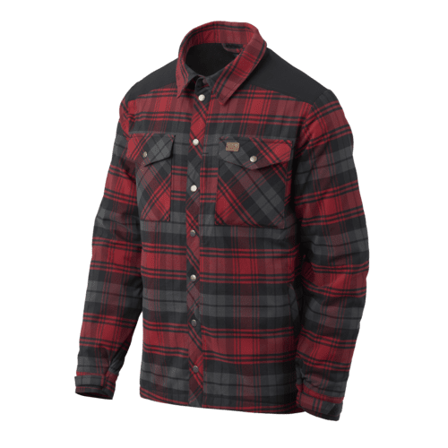 Winter Warden Shirt - Slate Crimson Plaid | S4 Supplies