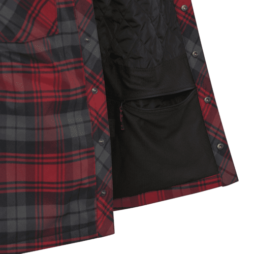 Winter Warden Shirt - Slate Crimson Plaid | S4 Supplies