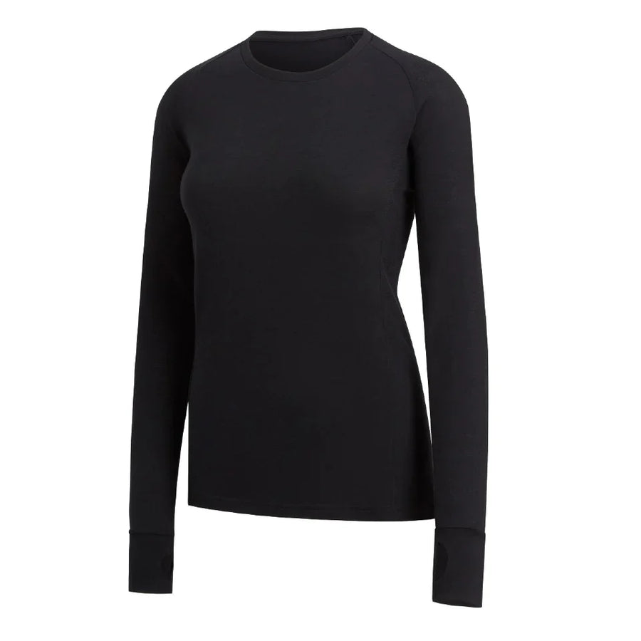 FLORA - WOMENS MERINO WOOL BASELAYER LONG SLEEVE, CREW NECK | S4 Supplies