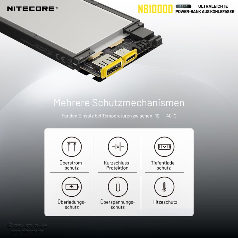 Nitecore NB10000 Powerbank | S4 Supplies