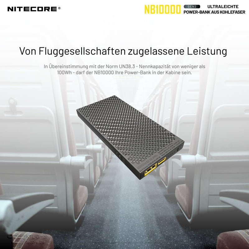 Nitecore NB10000 Powerbank | S4 Supplies