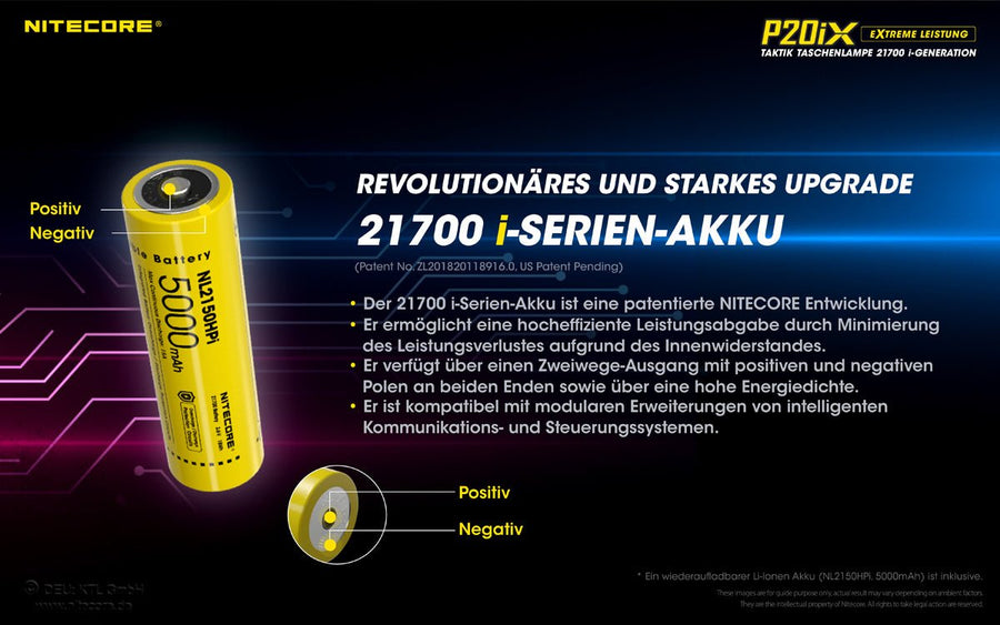 Nitecore P20iX - 4000 Lumen | S4 Supplies