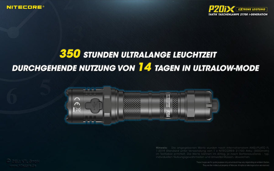 Nitecore P20iX - 4000 Lumen | S4 Supplies