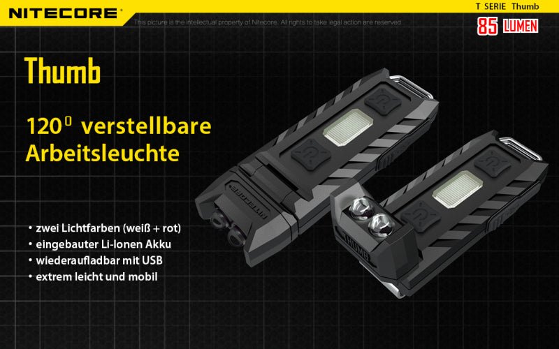 Nitecore Thumb | S4 Supplies