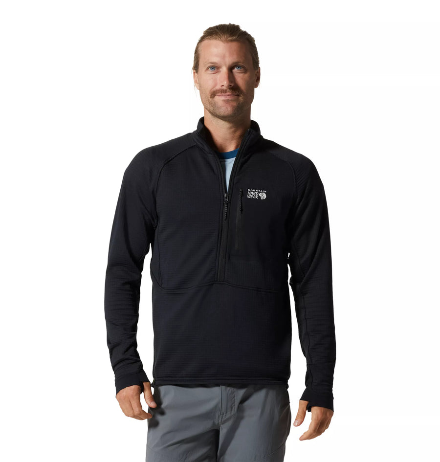 Men`s Polartec™ Power Grid Half Zip Jacke