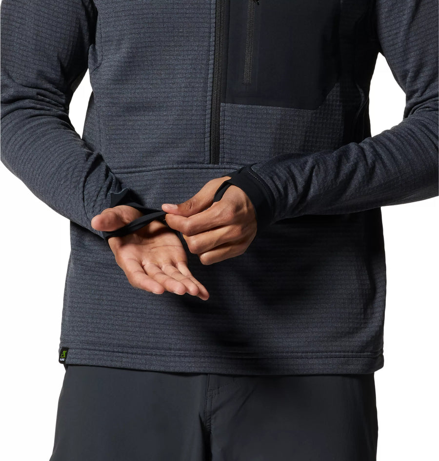 Men`s Polartec™ Power Grid Half Zip Jacke