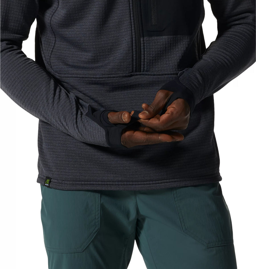 Men`s Polartec™ Power Grid Half Zip Jacke