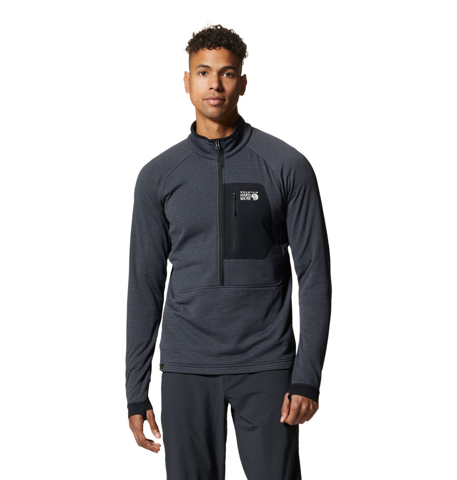 Men`s Polartec™ Power Grid Half Zip Jacke