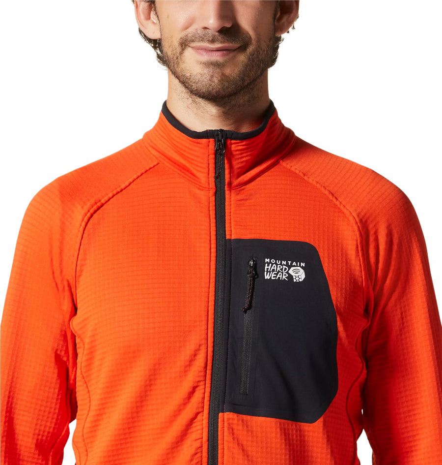 Men`s Polartec™ Power Grid Half Zip Jacke