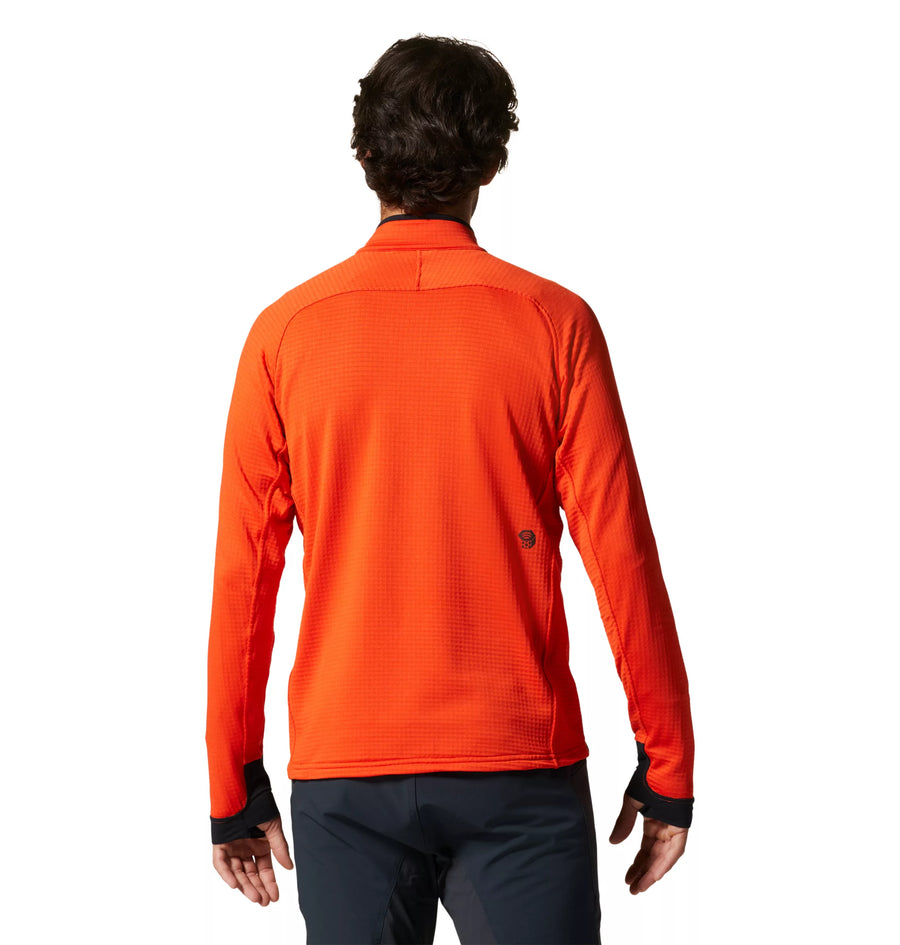 Men`s Polartec™ Power Grid Half Zip Jacke