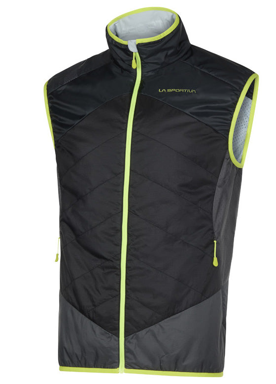 La Sportiva Seeker Primaloft Weste Men Black/Lime Punch | S4 Supplies