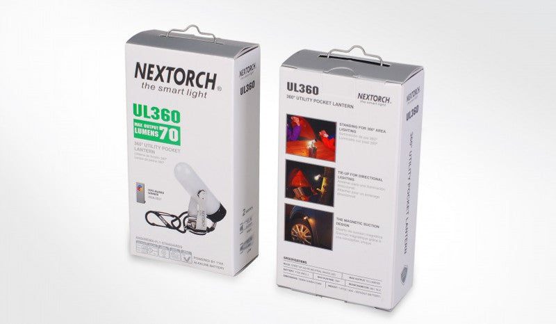 NEXTORCH UL360 , 360° Outdoor Campinglicht Pocket Laterne | S4 Supplies