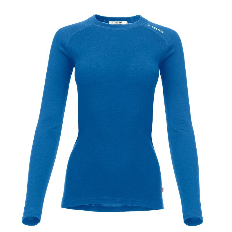 ACLIMA WARMWOOL CREWNECK MERINO UNTERWÄSCHE CORSAIR (Damen) | S4 Supplies