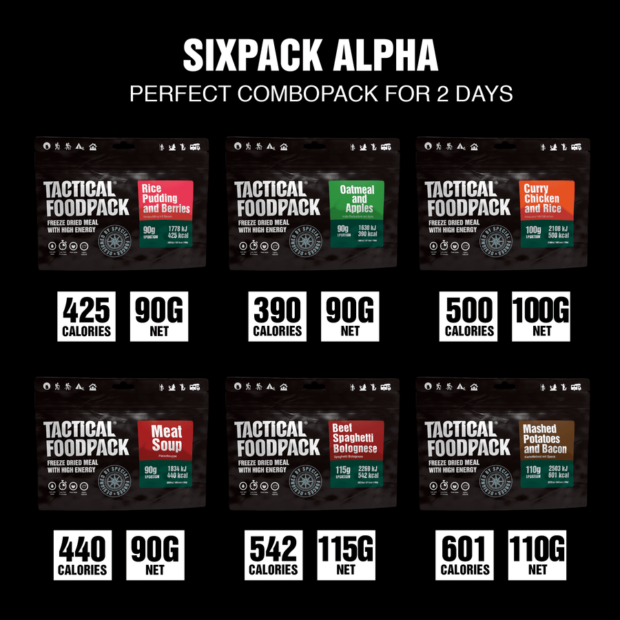 Tactical Sixpack Alpha (595 gr) | S4 Supplies